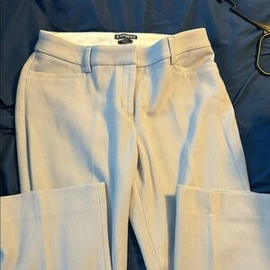 Express Women's Light Gray Trousers